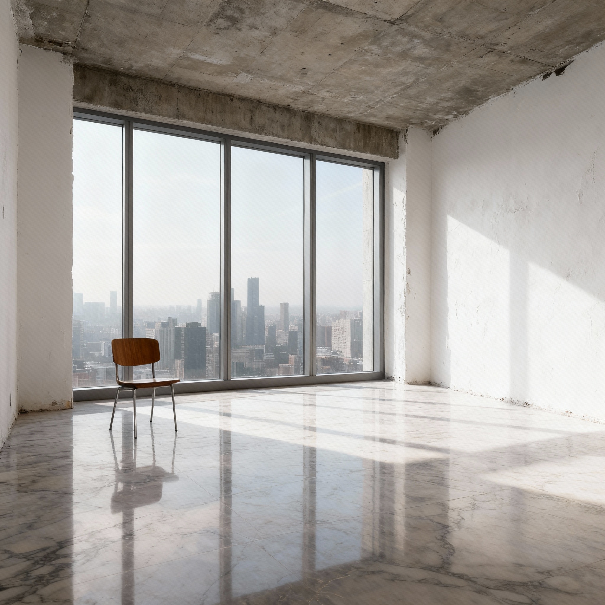 Ultra-ascetic room