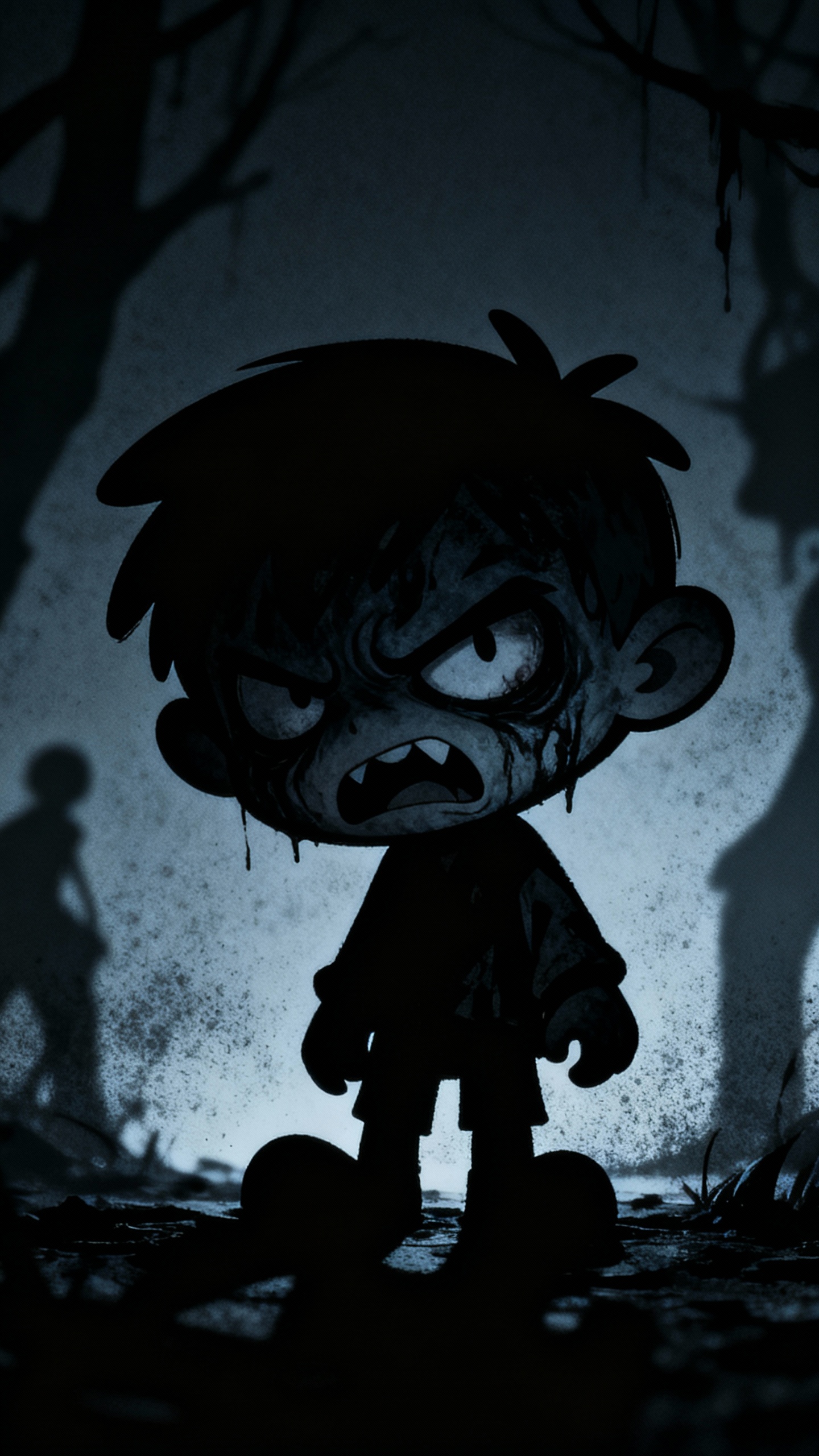 Dark cartoon story example